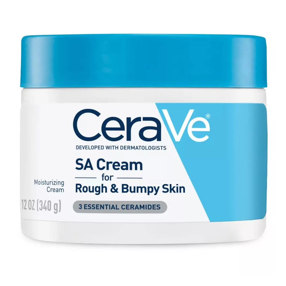 CeraVe Sa Moisturizer Cream For Rough and Bumpy Skin, 12 Oz