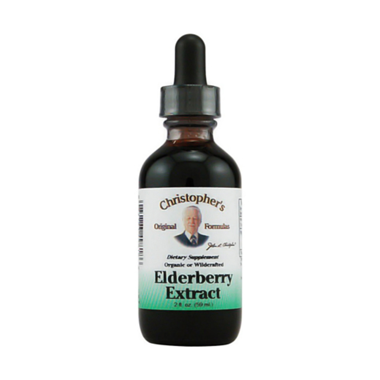 Dr. Christophers Original Formula Heal Elderberry Liquid Extract, 2 Oz