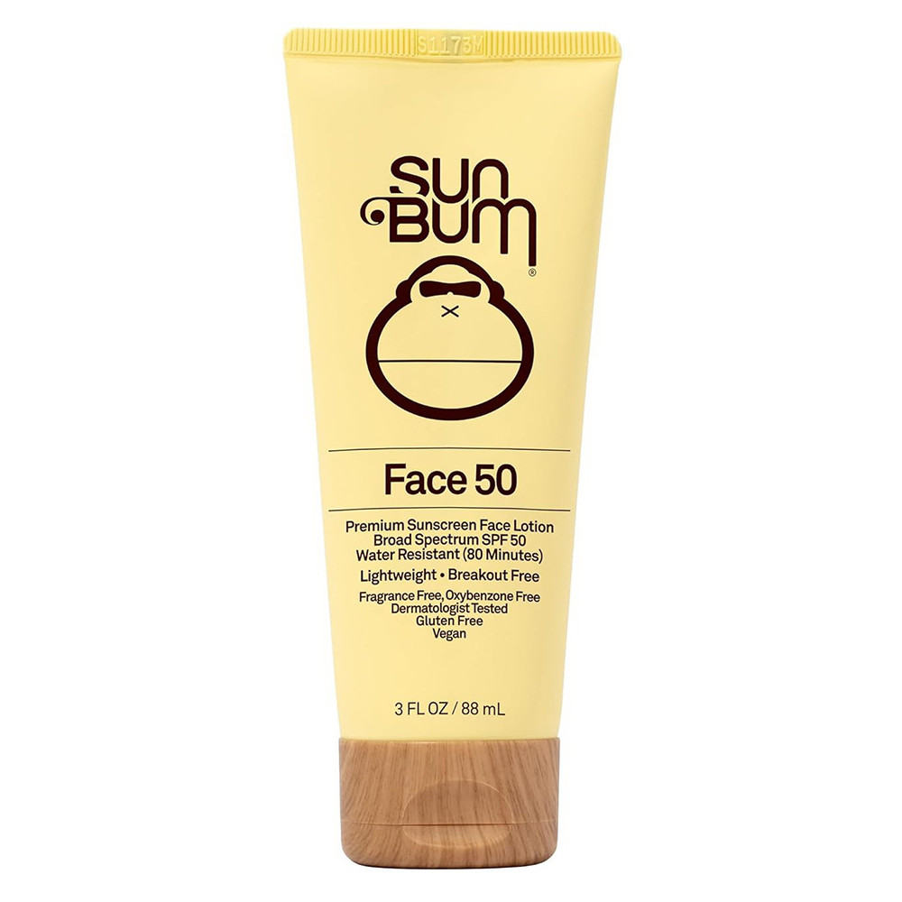 Sun Bum Original Spf 50 Sunscreen Face Lotion, 3 Oz