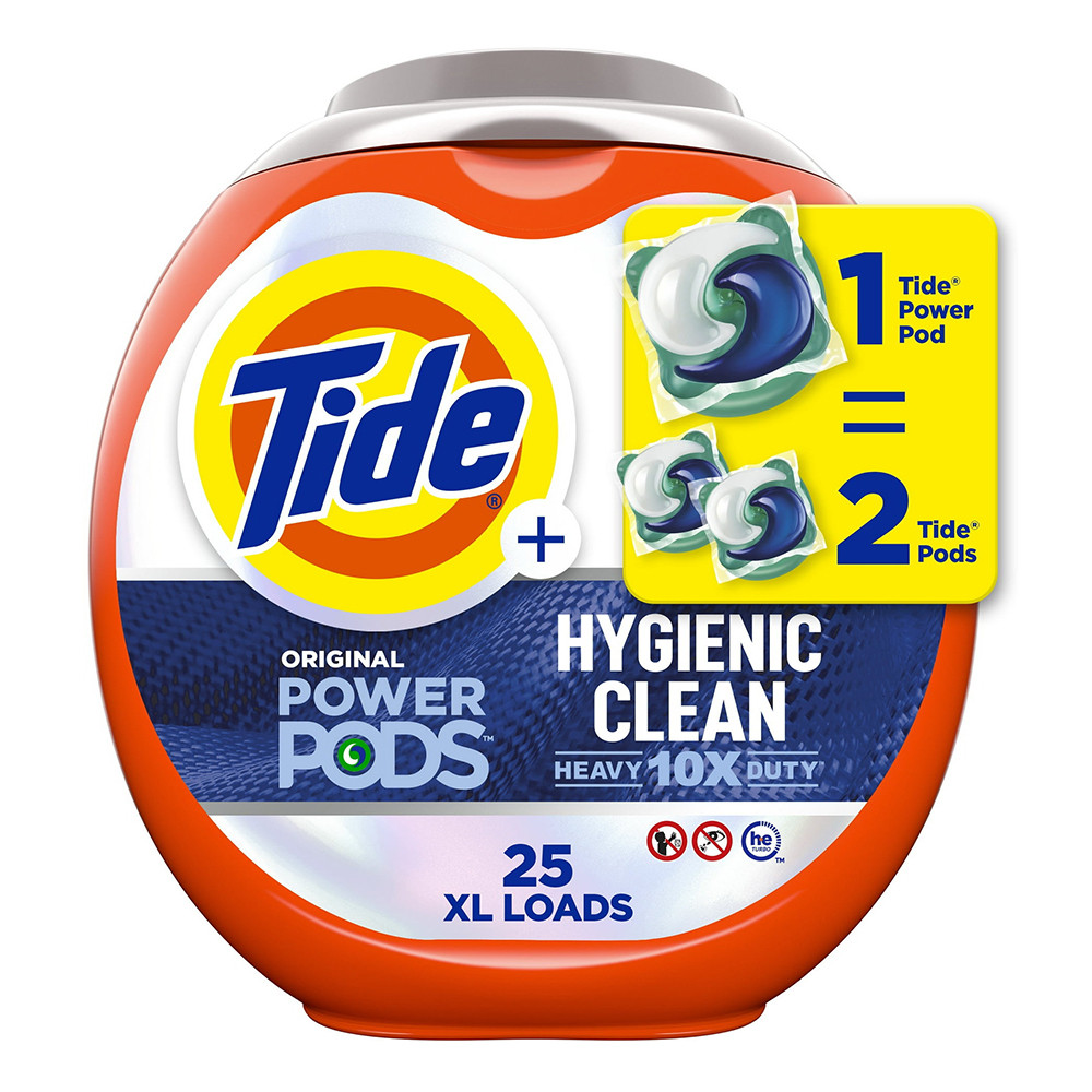 Tide Power Pods Hygienic Clean Laundry Detergent Soap Packs - Thumbnail 2