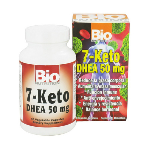 Bio Nutrition 7Keto Dhea Vegetarian Capsules, 50 Mg 50 Ea
