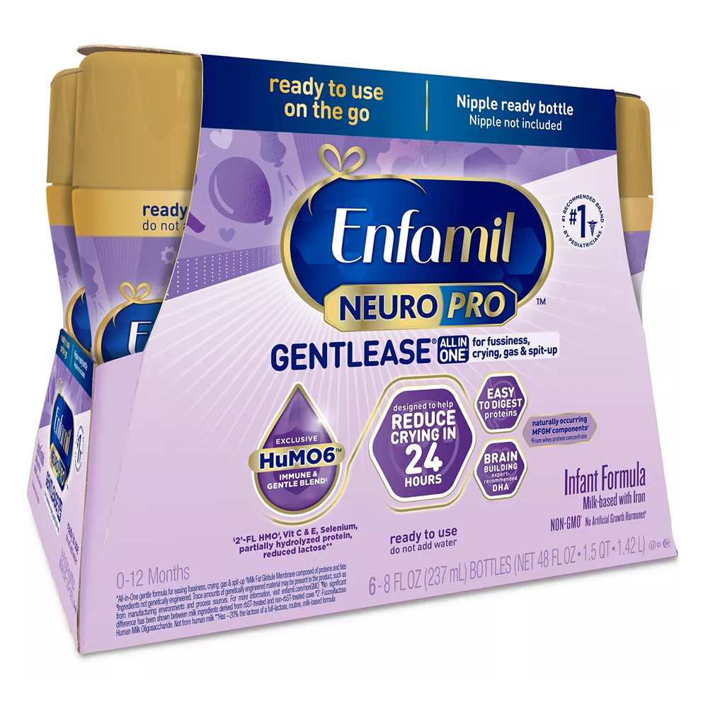 Enfamil Gentlease Infant Baby Formula Milk Redy to Use Liquid,