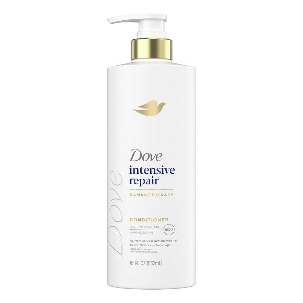 Dove Intensive Repair Damage Therapy Conditioner with Bio-Protein Care Amno Serum 18Oz (532ml)