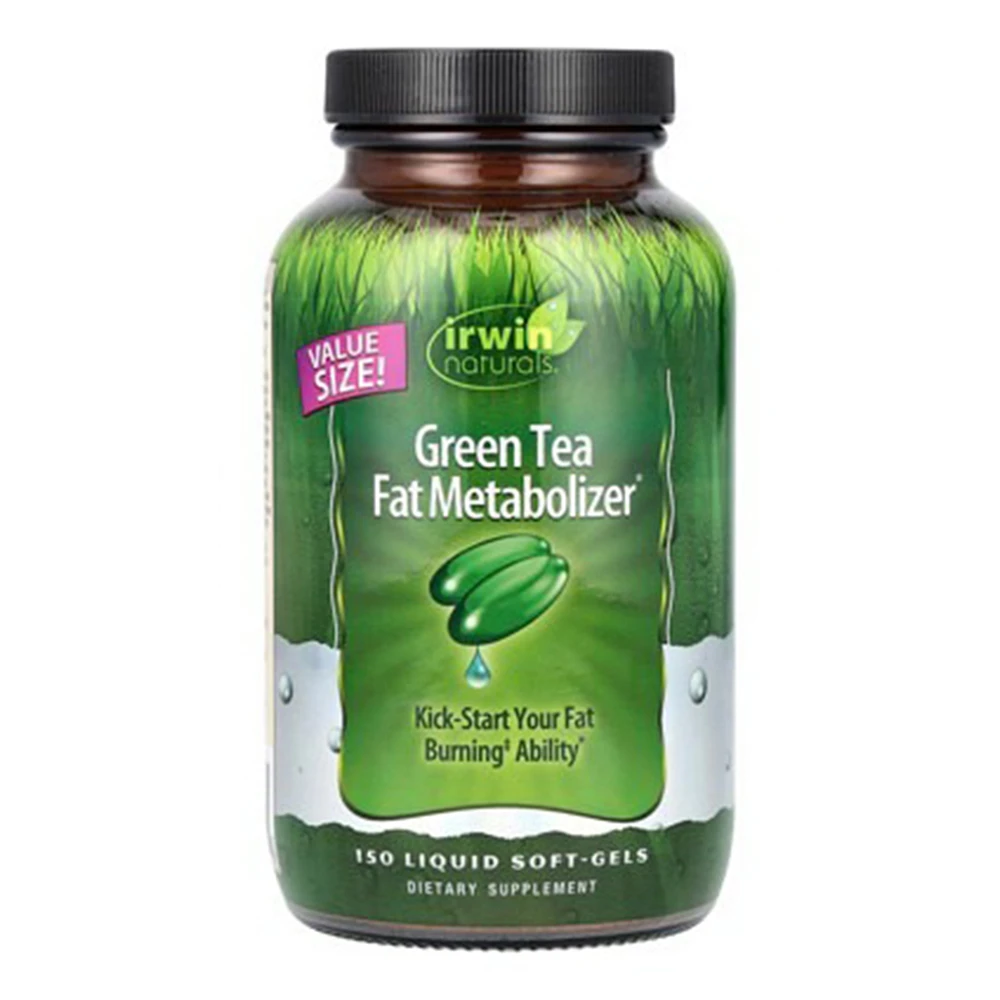 Irwin Naturals Green Tea Fat Metabolizer Dietary Supplement Liquid ...