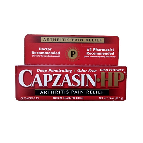 Capzasin Hp Arthritis Pain Relief Cream, High Potency Formula 1.5