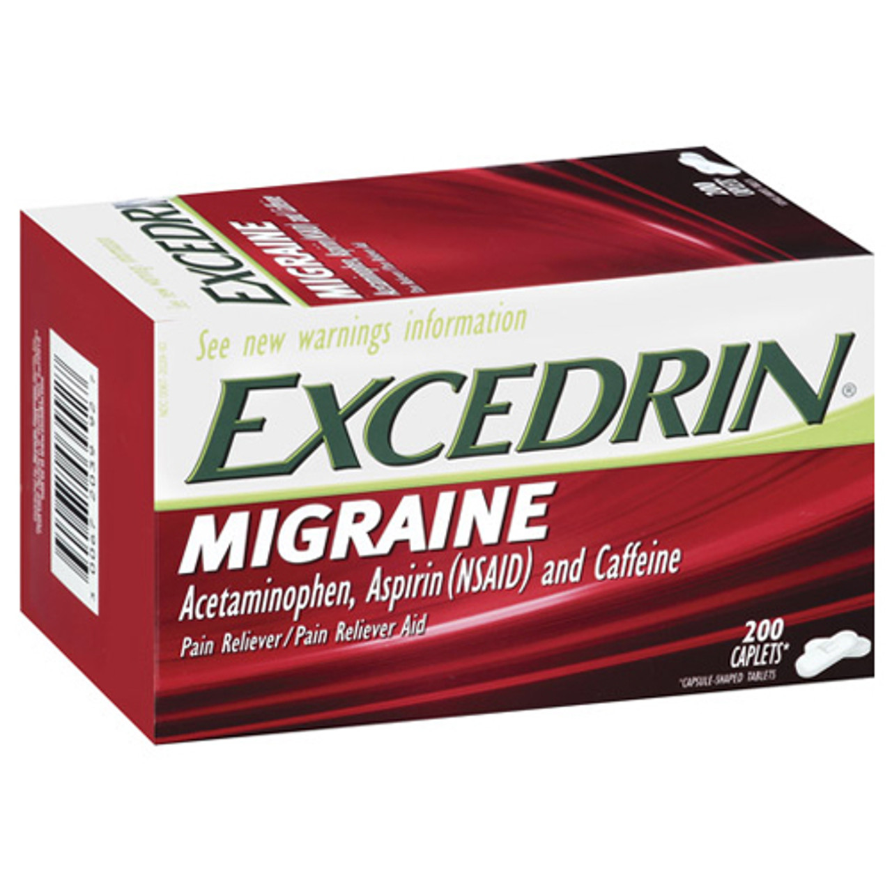 Excedrine Migraine Pain Reliever, Caplets - 200 count