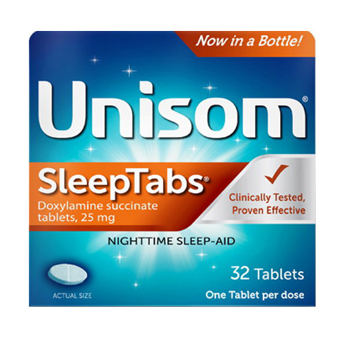 Unisom Night Time Sleep Aid Tablets 32 Ea