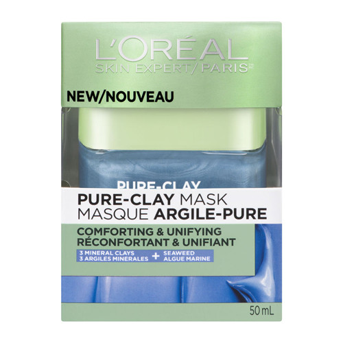 Loreal Paris Skin Care Pure Clay Face Mask or Masque, 1.7 Oz