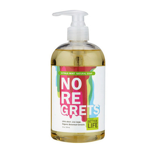 Better Life No Regrets Natural Liquid Hand And Body Soap, Citrus Mint