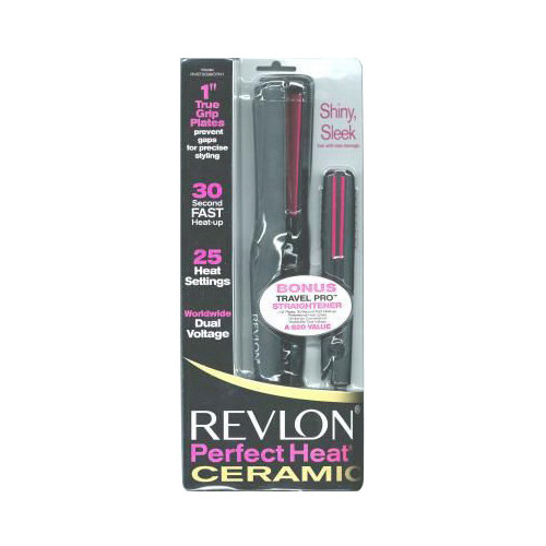 Revlon Perfect Heat Ceramic Straighteners 1 Ea