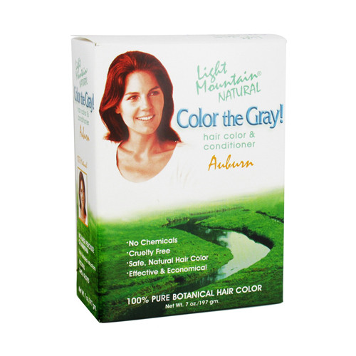 Light Mountain Natural Color The Gray Hair Conditioner Kit 7 Oz