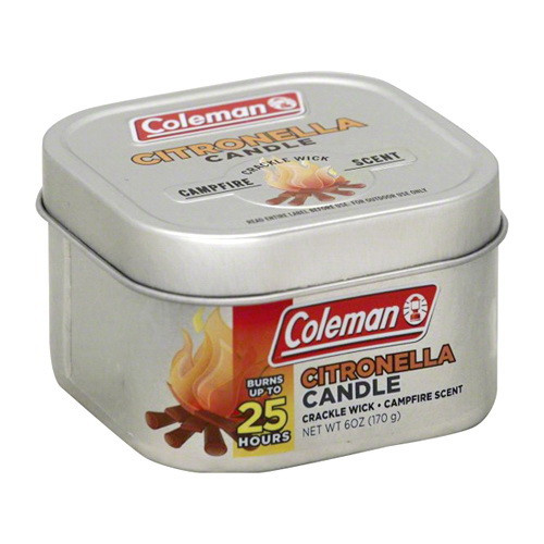 Coleman Repellents Campfire Citronella Candle, 6 Oz