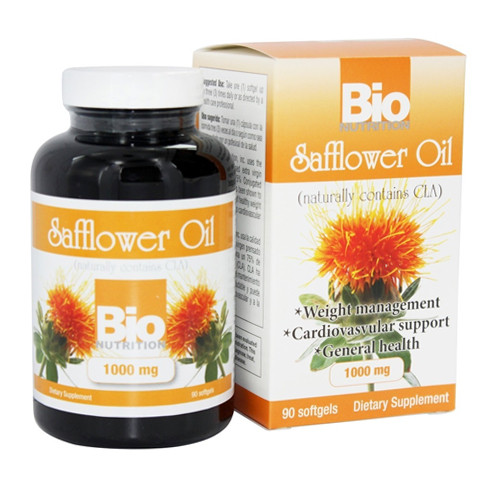 Bio Nutrition Safflower Oil 1000 Mg Softgels 90 Ea