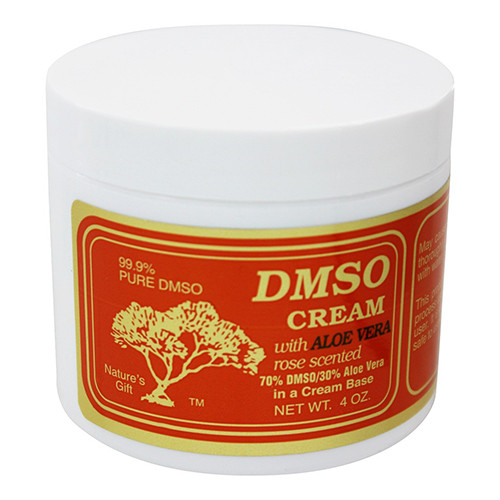 Natures Gift Dmso Cream, With Aloe Vera Rose Scented - 4 Oz - Myotcstore.com