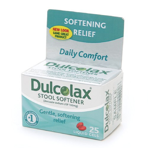 Dulcolax Stool Softener Liqui Gels 25 Ea