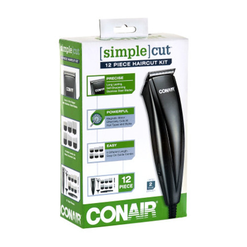 Conair 12 Piece Haircut Kit, Hc100Rccs 1 Ea