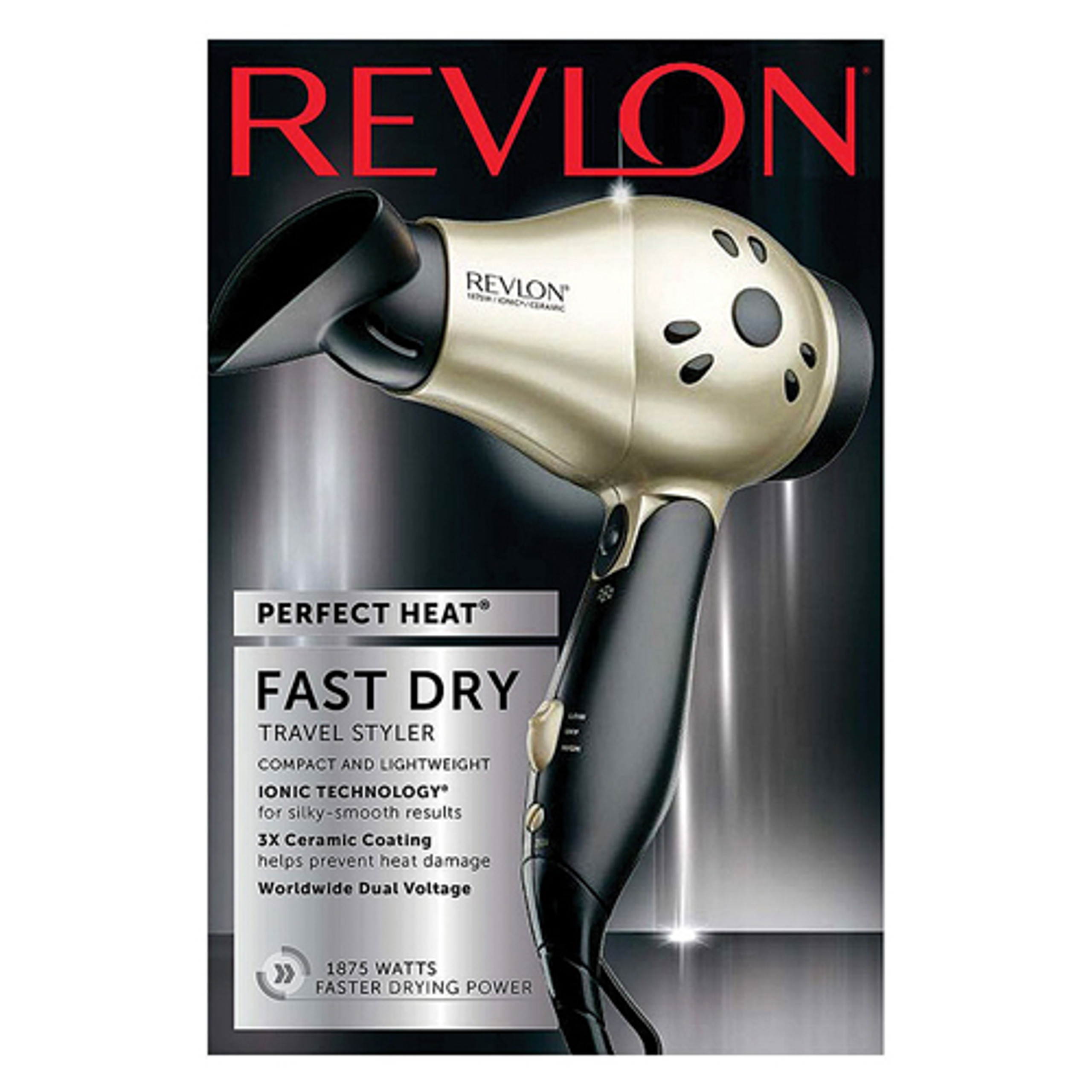 revlon hair dryer travel