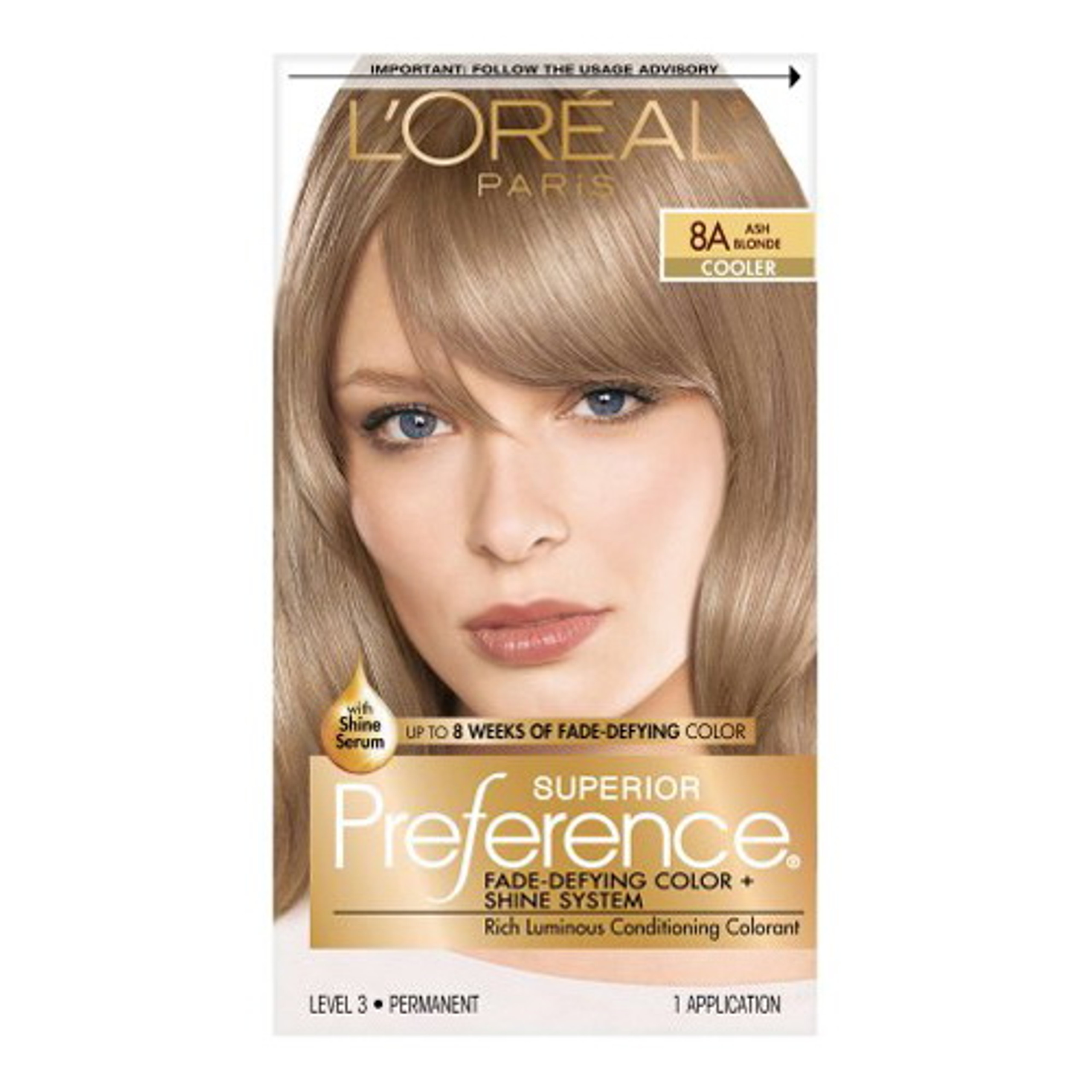 loreal preference color 2 shades darker than dark blonde