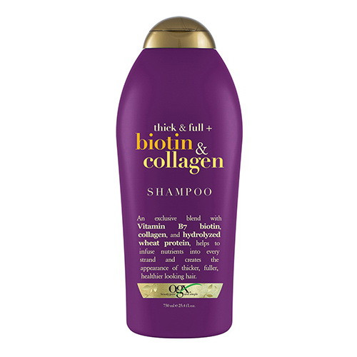 Ogx Thick and Full Plus Biotin and Collagen Hair Shampoo, 25.4 Oz
