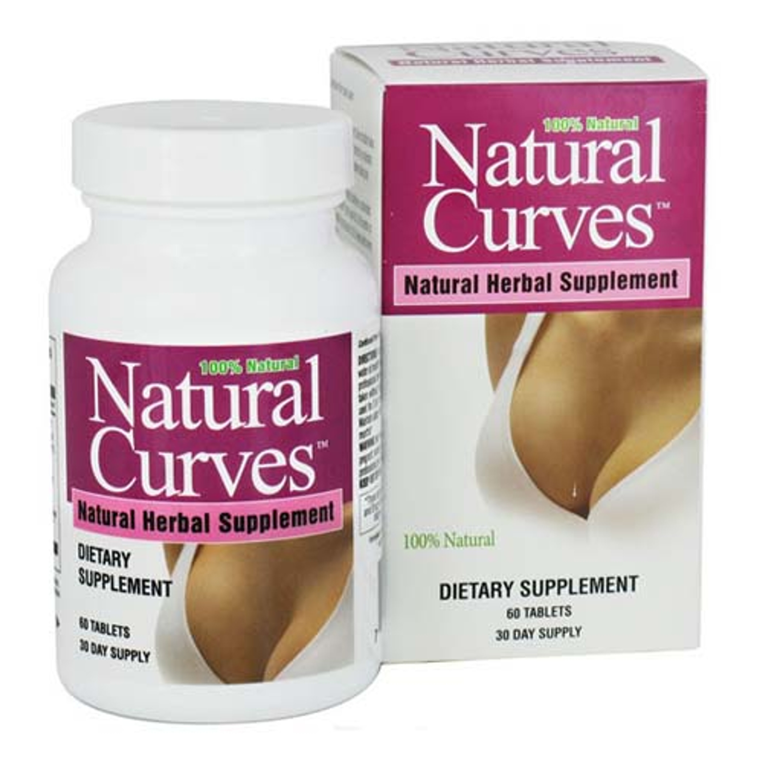 Biotech Natural Curves Breast Enhancement Natural Herbal Supplement Tablets 60 Ea
