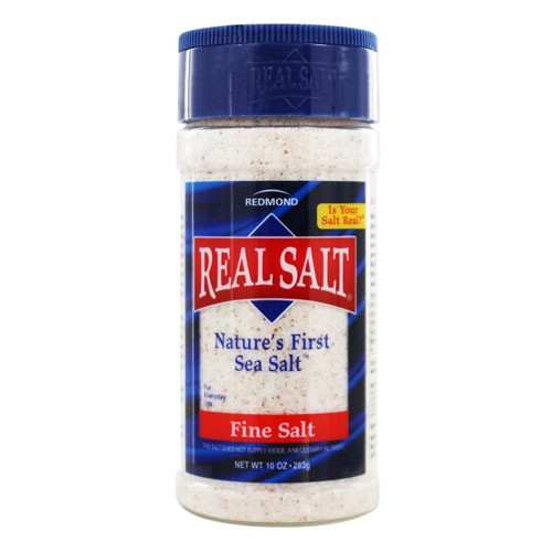 Redmond Real Salt Natures First Sea Salt Shaker, Fine 10 Oz