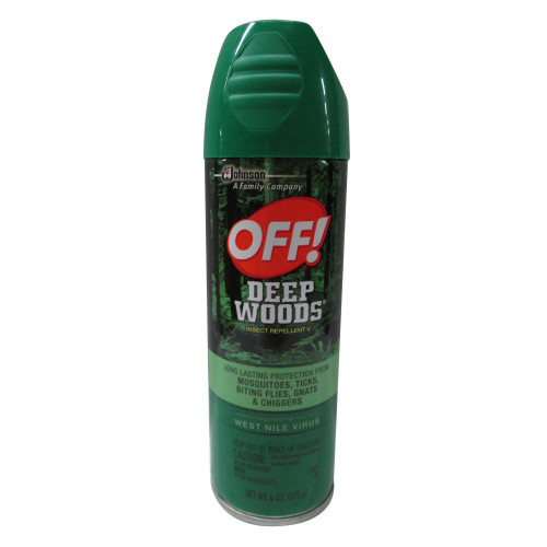 Off Deep Woods Insect Repellent Spray, Unscented, 23.8 Deet 6 Oz