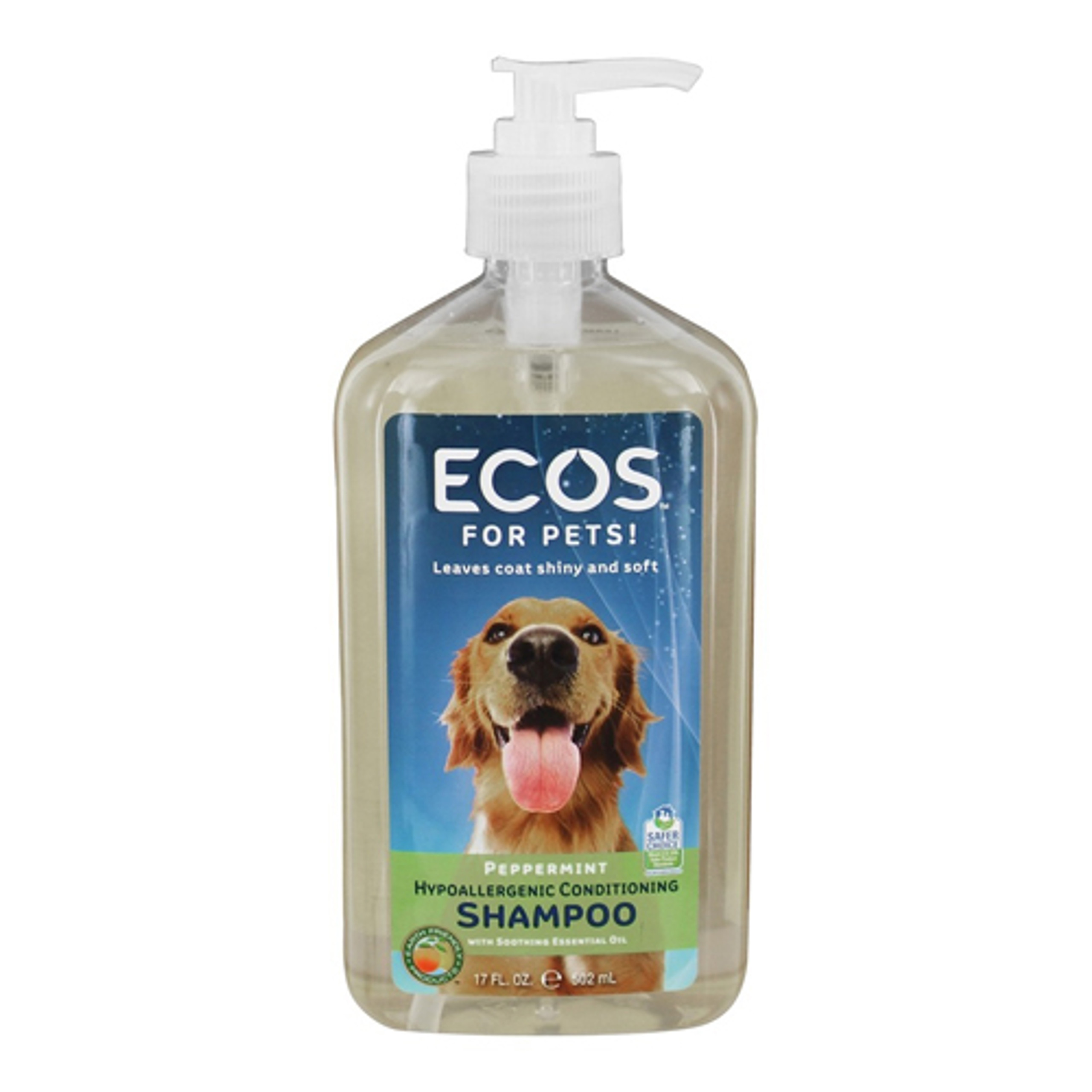 Earth Friendly ECOS For Pet Conditioning Shampoo Natural Peppermint, 17