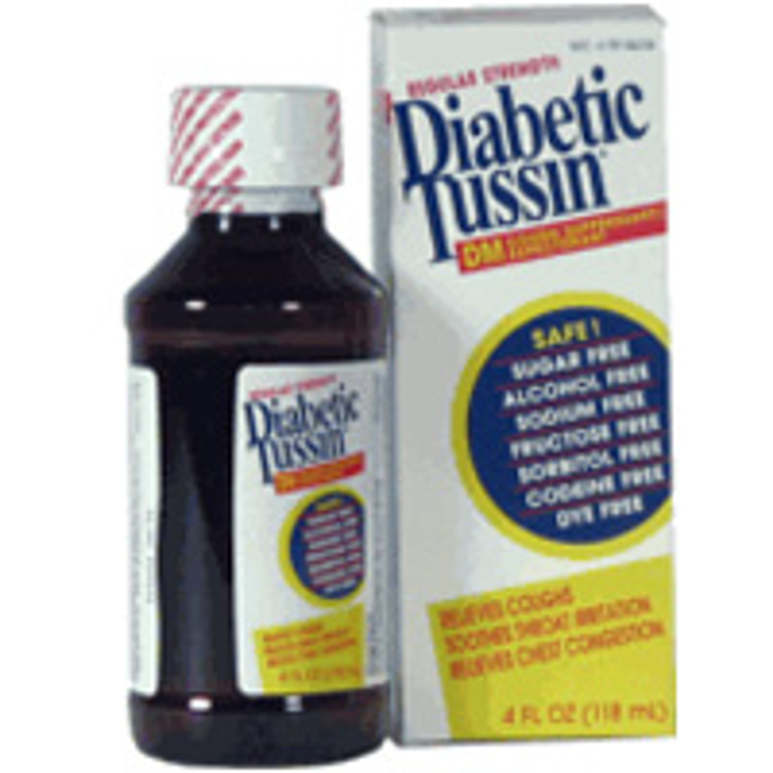 Diabetic Tussin Dm Cough Suppressant And Expectorant, Regular Strength