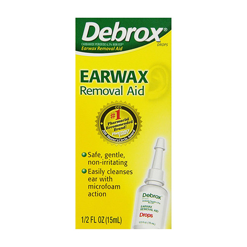 Debrox Earwax Removal Aid Drops 0.5 Oz