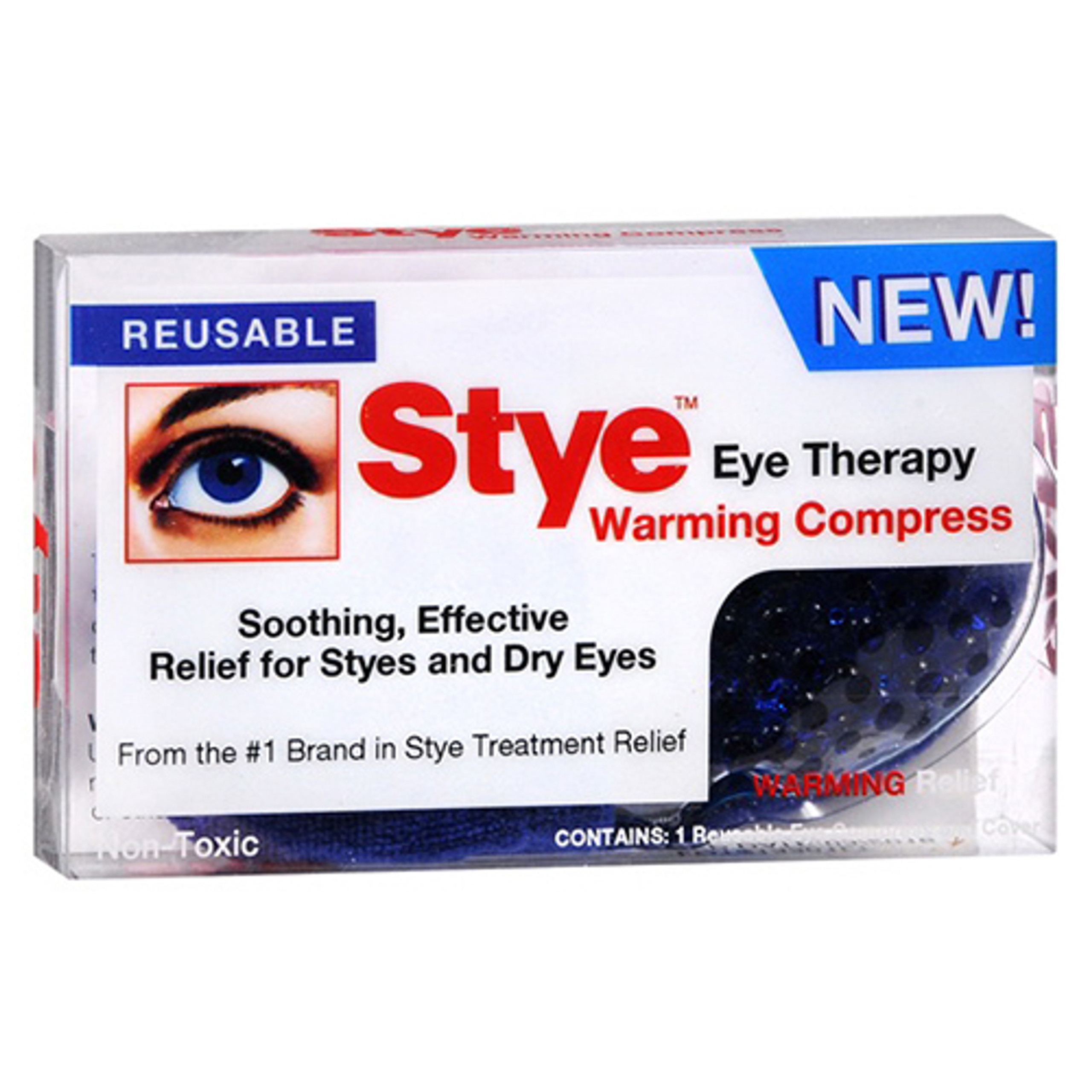 warm eye compress stye