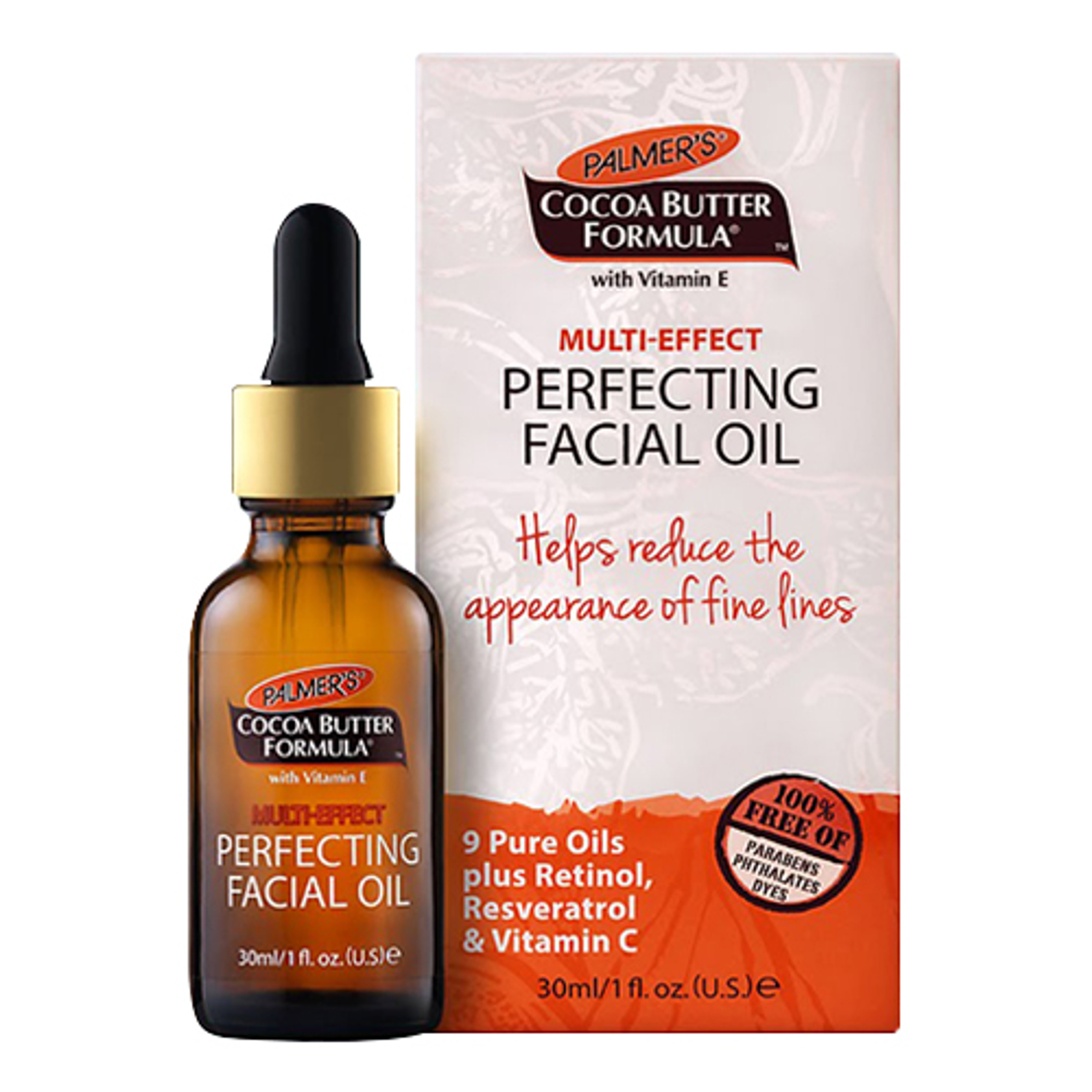 Palmers Cocoa Butter Formula Multi Effect Perfecting Facial Oil, 1 Oz