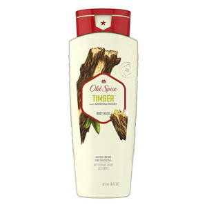Old Spice Fresher Collection Timber Body Wash, 16 Oz