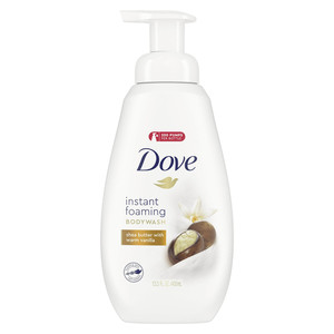 Dove Shea Butter and Warm Vanilla Shower Foam Body Wash, 13.5 Oz Dove Shea Butter and Warm Vanilla Shower Foam Body Wash, 13.5 Oz