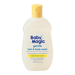 Baby Magic Gentle Hair and Body Wash Soft Powder Scent 9Oz (266ml)