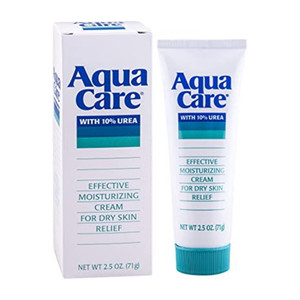 Aquacare with 10 Percent Urea Effective Moisturizing Cream for Dry Skin Relief 2.5Oz (71g)