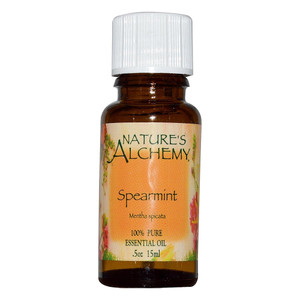 Natures Alchemy Pure Essential Oil Spearmint for Aromatherapy and Skincare 0.5Oz (15ml)