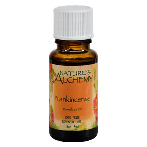 Natures Alchemy Pure Essential Oil Frankincense for Aromatherapy and Skincare 0.5Oz (15ml)