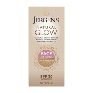 Jergens Natural Glow Healthy Complexion Daily Facial Moisturizer, Fair To Medium Skin Tones, 2 Oz Jergens Natural Glow Healthy Complexion Daily Facial Moisturizer, Fair To Medium Skin Tones, 2 Oz