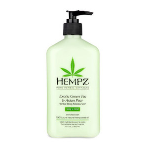 Hempz Exotic Green Tea and Asian Pear Herbal Body Moisturizer, 17 Oz