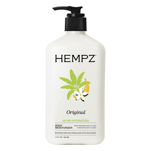 Hempz Original Moisturizing Body Lotion with Floral Banana Scent 17Oz (500ml)