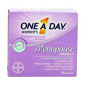 One-A-Day Complete Womens Multivitamin Supplements, Menopause Formula - 50 Ea