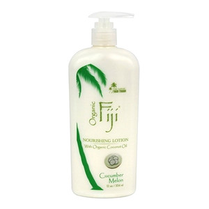 Organic Fiji Nourishing Lotion With Organic Coconut Oil, Cucumber Melon, 12 Oz