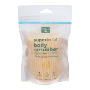 Earth Therapeutics Super Loofah Body Scrubber Green, 1 Ea Earth Therapeutics Super Loofah Body Scrubber Green, 1 Ea