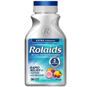 Rolaids Extra Strength Antacid Chewable Tablets, Assorted Fruit 96 Ea Rolaids Extra Strength Antacid Chewable Tablets, Assorted Fruit 96 Ea