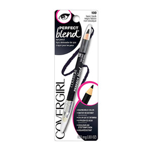 Cover Girl Perfect Blend Eye Pencil, Basic Black, Neutral Shade #100, 0.03 Oz Cover Girl Perfect Blend Eye Pencil, Basic Black, Neutral Shade #100, 0.03 Oz
