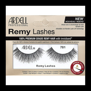 Ardell Remy Lashes 781 Keratin Infused Black Eyelashes, 1 Pair Ardell Remy Lashes 781 Keratin Infused Black Eyelashes, 1 Pair