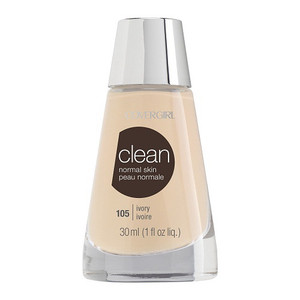 Covergirl Clean Liquid Makeup 105, Ivory - 1 Oz, 2 Ea Covergirl Clean Liquid Makeup 105, Ivory - 1 Oz, 2 Ea