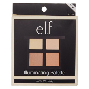 e.l.f Cosmetics Illuminating Palette for Radiant Glow and Highlighting Skin 0.56Oz (16g)