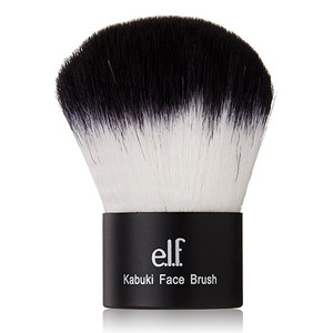 e.l.f Cosmetic Essential Kabuki Face Brush, 2 Ea