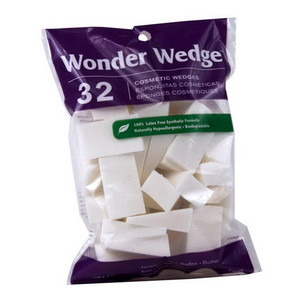 Wonder Cosmetic Wedges, Large, 16 Ea 